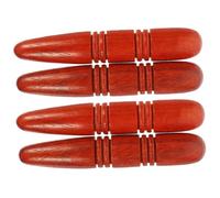 Gogogmee 4Pcs Wooden Foot Massager Sticks Portable Manual Acupressure Tools for Foot Reflexology Hand and Body Massage with Smooth Rounded Edges Lightweight and Easy to Use for Relaxation