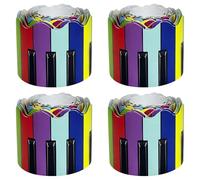 Gogogmee 4Roll Musical Bulletin Board Borders - 33ft Musical Piano Keyboard Trim Roll Decor for DIY Back to School Classroom Music Room Wall Home Decoration