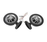 Gogogmee 5" Car Audio Tweeters Pair Spider Design High-frequency Car Speaker Replacement with 300-turn Voice Coil 250w Super Power Auto Tweeter Speakers with Honeycomb Protection