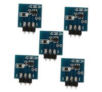 Gogogmee 5 Pcs Self-locking Capacitive Touch Button Module Single Channel Sensor for Plastic Glass Surfaces Output Mode with Screw Mounting Electronic Hobbyist Kit