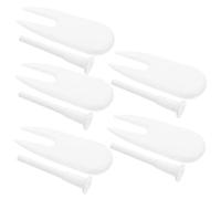 Gogogmee 5 Sets Yoga Ball Plug Replacement Inflatable Stopper Remover Pullers for Yoga Balls Fitness Equipment Multi Use for Inflatable Items Accessories