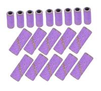 Gogogmee 50 pcs Nail Sanding Bands for Manicure Nail Drill Mini Grit Sanding Rings for Salon and Home Use