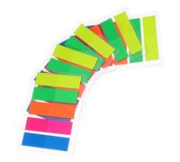 Gogogmee 500pcs Colored Sticky Memo Notes Tabs Reusable Self-stick Page Markers with Strong Adhesion Bright Compact for School Office Organization and Book Indexing