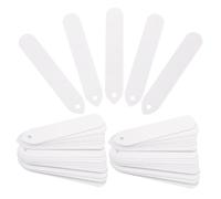 Gogogmee 500pcs Gardening Label Labels Garden Plants Name Tags Yard Markers for Outdoor Use for Plants PVC White