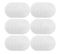 Gogogmee 500pcs Qualitative Synthetic Filter Discs Cellulose Paper for Rapid Medium Speed Filtration Low Ash Content Water Absorbing Filter Paper for Mushroom Cultivation and Laboratory Use