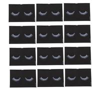 Gogogmee 50pcs Black Eva Zipper Cosmetic Bag 15x10cm Multipurpose Travel Makeup Toiletry Organizer for Women Portable Personal Care Storage Pouch