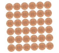 Gogogmee 50PCS Breathable Fabric for Fingers and Joints Large Round Adhesive Plasters with Strong Adhesion Blister Prevention for Toe Knee Elbow Protection