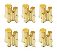 Gogogmee 50pcs Copper Pine Needle Coiling Gauge Guide for Basket Weaving and Pine Needle Crafts, Beginner-Friendly and Easy to Clean Woven Basket Making Supplies