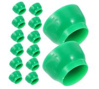 Gogogmee 50pcs Green Plastic Nut Protection Covers for Playground Equipment Bolt Safety Caps Secure Fit Screw Covers for Play Area Enhance Safety and Visual Appeal