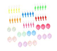 Gogogmee 50Pcs Latex Punch Balloons with Elastic Bands for Inflatable Fun Punching Ball Safe Non-toxic Material Handheld Balloon for Parties and Playtime Random Color