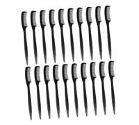 Gogogmee 50pcs Multi-purpose Brow Brushes with Lightweight Plastic Material and Compact Size for Eyebrow Grooming at Home and Travel, Portable Single-ended Design for Women and Girls
