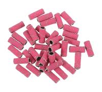 Gogogmee 50pcs Nail Sanding Bands for Manicure and Pedicure Mini Grit Sanding Rings for Acrylic and Natural Nails