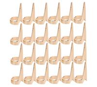 Gogogmee 50pcs Punk Style Finger Hair Parting Tool Braiding Rings Hair Braid Accessories for Women Cosplay Halloween Salon Use Sturdy Comfortable Fit