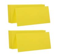 Gogogmee 50Pcs Self Seal Envelopes Letter Size 8.85" X 4.32" Yellow Mailing Envelopes for Invitations Greeting Cards Wedding Business Correspondence