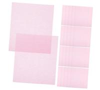 Gogogmee 50pcs Striped Greaseproof Baking Paper Sheets Oil-absorbing Parchment Paper Liner for Pastry Food Packaging Oven and Air Fryer Safe Non-stick Kitchen Dessert Use