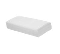 Gogogmee 50pcs Thick White Paper Napkins Disposable Guest Serviettes for Weddings Parties Restaurants High Absorbency Hand Towels Convenient Cleanup for Kitchen Bathroom Events