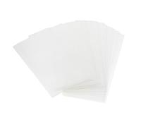 Gogogmee 50Pcs Transparent Bill Money Sleeves Protective Bags for Banknotes Stamp Collectors Commemorative Currency Storage Flat Sleeves for Money Documents Coins and Medallions