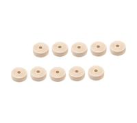 Gogogmee 50pcs Unfinished Natural Wood Wheels DIY Wooden Craft Blanks for Painting Writing Wood Burning Craft Supplies and Creative Projects