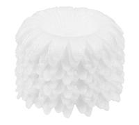 Gogogmee 50Pcs White Epe Foam Fruit Protection Net Sleeves with Petal Design, Thicken Anti-Shock Cushion for Pears, Apples, Oranges, Suitable for Long-Distance Transport and Fruit Packaging