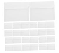 Gogogmee 50pcs White Paper Envelopes Self-Seal Strong Adhesive Stationery Envelopes for Greeting Cards Wedding Invitations Business Letters Secure Mailing