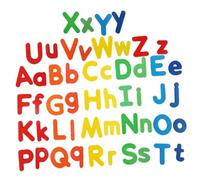 Gogogmee 52Pcs Wooden Alphabet Puzzle Educational Letters Cognitive for Safe Fine Motor Skill Development