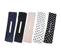 Gogogmee 5pcs Lazy Bun Maker for Hair Women Hair Bun Donut Shaper Styling Tools for Thick Comfortable Material for Travel Party Festival Use