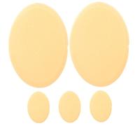 Gogogmee 5PCS Makeup Sponge Puff Oval Beauty Applicator for Foundation Concealer and Powder and Washable Makeup Pads for Application for Friends and Family