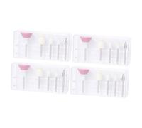 Gogogmee 5pcs Nail Art Tool Buffing Pedicure Kit Polishing Nail Drill French Manicure Polish
