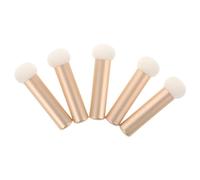 Gogogmee 5pcs Portable Sponge Concealer Brush Flat Soft Makeup Applicator for under Eye Dark Circles Acne Scars for Daily Use and Professional Makeup