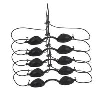 Gogogmee 5Pcs Professional Black Eye Patch Covers for LED Light Protection Infrared Skin Care Eye Goggles for Home and Salon Use Compatible with Beauty Devices for Tanning and Light Therapy