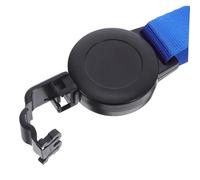 Gogogmee 5pcs Retractable Lanyard with Breakaway Buckle and Badge Clip Detachable Id Card Holder for Work School Trade Shows Lightweight Comfortable Neck Strap for Frequent Access