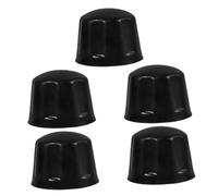 Gogogmee 5pcs Rubber Trailer Wheel Hub Covers Atv Tire Grease Plugs Protective Caps for Off-road Vehicles Multipack Dustproof Rim Protectors