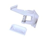 Gogogmee 5Pcs Safety Cabinet Locks No Tools Screws Needed Easy Installation with Adhesive Unique Normally Open Design for Convenient Use for Babyproofing Your Home