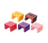 Gogogmee 5Pcs Surface Manicure Finger Separators Polish Guard Shield Nail Protector for Gel Painting French Tips DIY Nail Art Stenciling Home and Salon Use