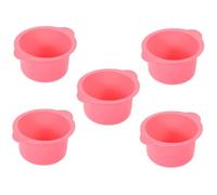 Gogogmee 5pcs Wax Warmer Liner Silicone Bowl Replacement for Hair Removal 400ml Waxing Bowl