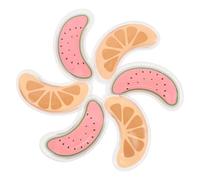 Gogogmee 6 Pairs Reusable Cooling Eye Gel Pads Instant Cold Pack for Eye and Face, Small Ice Packs Soothing Cold Compress for Post Makeup and Sleep Care