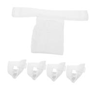 Gogogmee 6 pcs Pure Cotton Cloth Diapers Reusable Washable Soft Absorbent Newborn Boys Adjustable Cotton Nappies Pants for Comfort