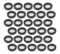 Gogogmee 60Pcs 1/2 Inch Garden Hose Washers with 304 Stainless Steel Wire Mesh Strainer Black Rubber Hose Gaskets for Water Filter and Connector Suitable for Plumbing and Pressure Washer