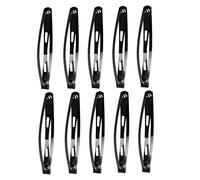 Gogogmee 60pcs Black Drop Shaped Hairclips Hair Accessories Hair Barrettes for Daily Use for Parties Weddings and Crafting
