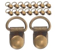 Gogogmee 60pcs Metal Hiking Boot Hooks for Shoelaces Replacement Shoe Buckle Fasteners for Sports Shoes Boot Lace Hooks for Supplies