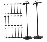 Gogogmee 60pcs Mini Microphone Small Microphone Plastic Grey
