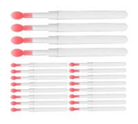 Gogogmee 60Pcs Silicone Lip Brush Set with Cover, Reusable Lipstick Makeup Applicator Brushes for Lip Balm and Gloss, Portable Beauty Tool for Travel and On-The-Go Use