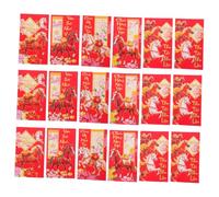 Gogogmee 60pcs Spring Festival Red Envelopes for The Year of The Horse Wedding Envelopes New Year Hong Bao Red Packets Money Bag Leopard Paper