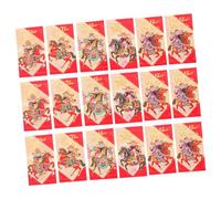 Gogogmee 60pcs Vietnamese Year Red Envelopes Horse Year Money Packets Traditional Lunar Spring Festival Hong Bao for Asian Cultural Gift Giving and Party Celebration