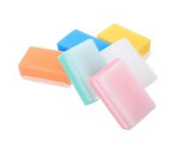 Gogogmee 6pcs Baby Sensory Bath Sponges and Soft Tactile Training Brushes Set for Toddler Bathing and Massage, Multi-Color Body Scrubbers for Sensory Processing Disorder and Infant Skin Care