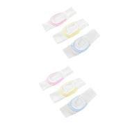 Gogogmee 6pcs Boy Girl Diaper Fastener Safety Fixing Belt Fasteners Diaper Strips Belts Elastic Strips Reusable Nappies Accessories