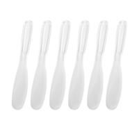 Gogogmee 6pcs Facial Mask Stick Plastic Mask Applicator Skincare Tool Spatula Spoon Reusable Face Applicator