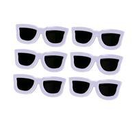 Gogogmee 6pcs Funny Sunglasses Hair Clips for Chic Barrette with Comfortable Hold for Thick Straight Curly Hair Cute Hairpins for Daily Styling and Activities in