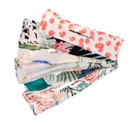 Gogogmee 6pcs Hair Bun Maker Shaper Set with Wire Ribbon Hair Donut Former for Women and Teens Random Style