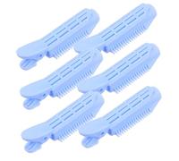 Gogogmee 6pcs Hair Rollers with Firm Grip Clips Hair Styling Tool for Waves Retro and Voluminous Roots Lightweight Abs for Women and Daily Use